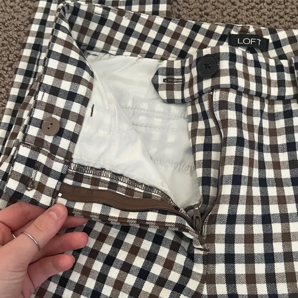 LOFT checkered pants - Picture 5 of 6